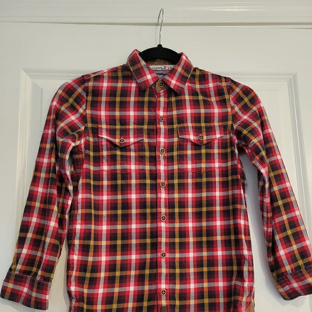 ‎Boys Baker by Ted Baker flannel Shirt size 8